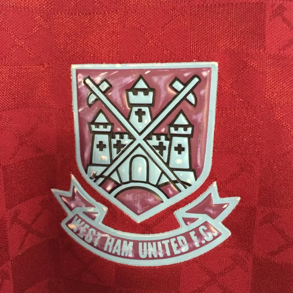 1989-91 West Ham home shirt XS
