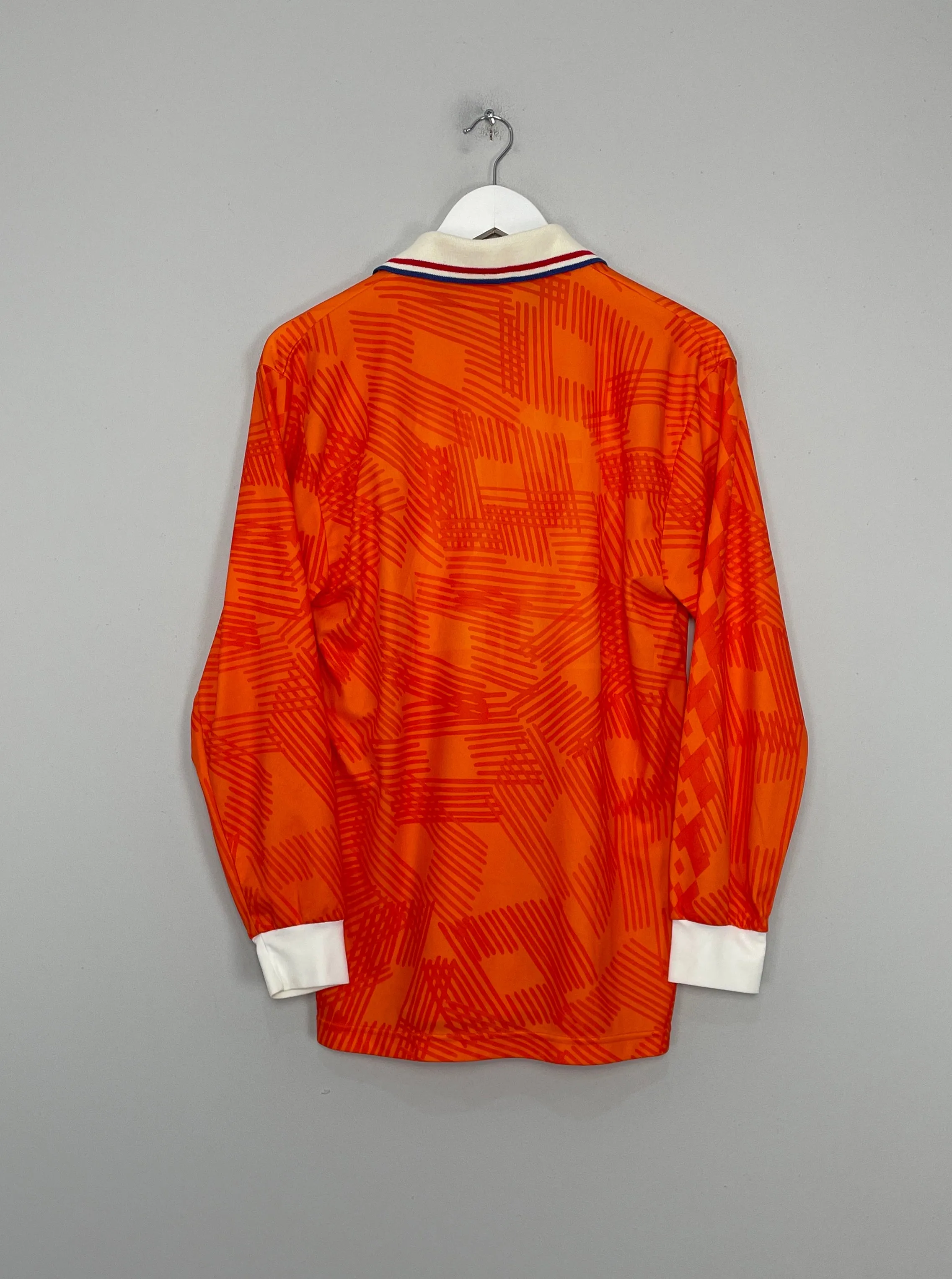 1992/93 NETHERLANDS L/S HOME SHIRT (M) LOTTO