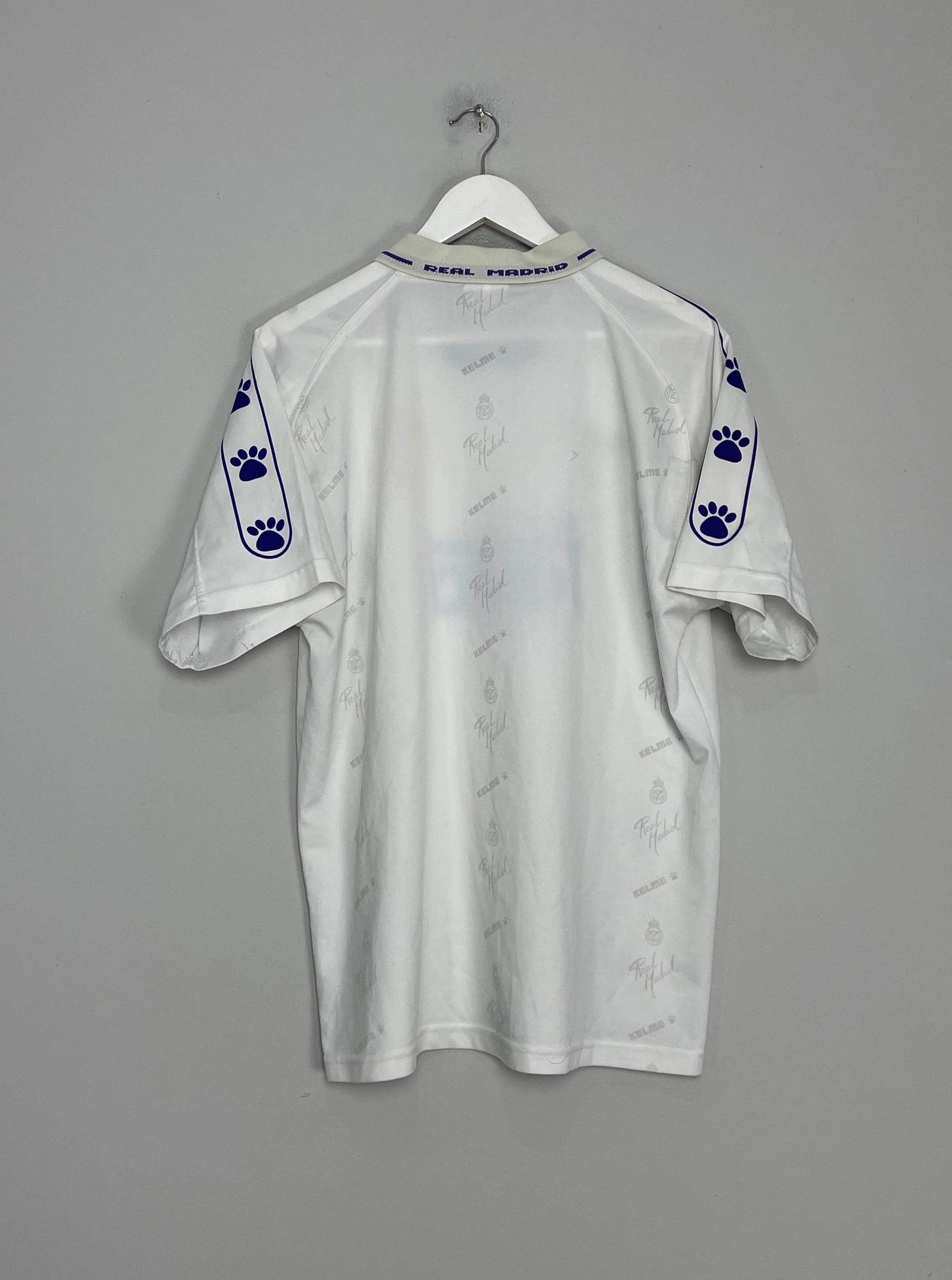 1994/96 REAL MADRID HOME SHIRT (L) KELME