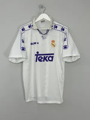 1994/96 REAL MADRID HOME SHIRT (L) KELME
