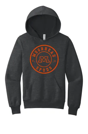 '23 Spuds Round Badge YOUTH Hooded Sweatshirt