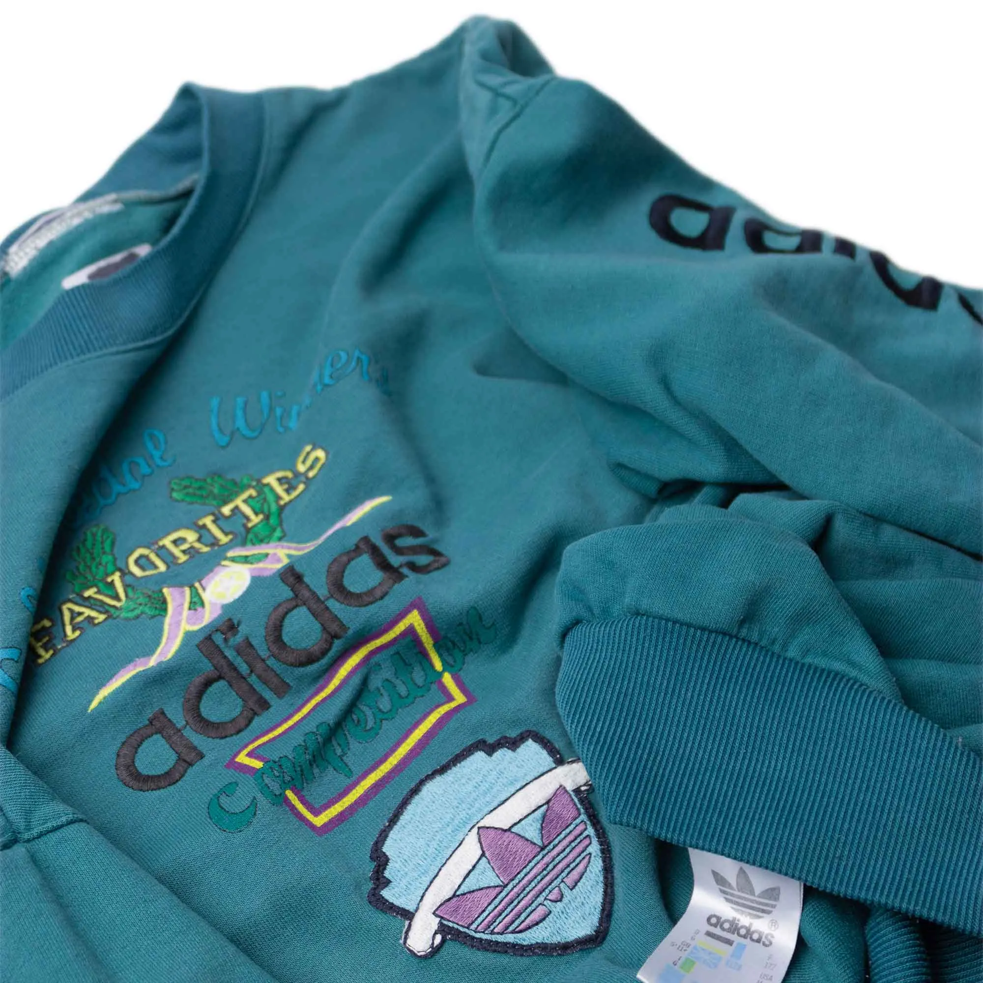 Adidas Rare 90s Embroidered Gold Medal Winners Favorites Sweatshirt (S)