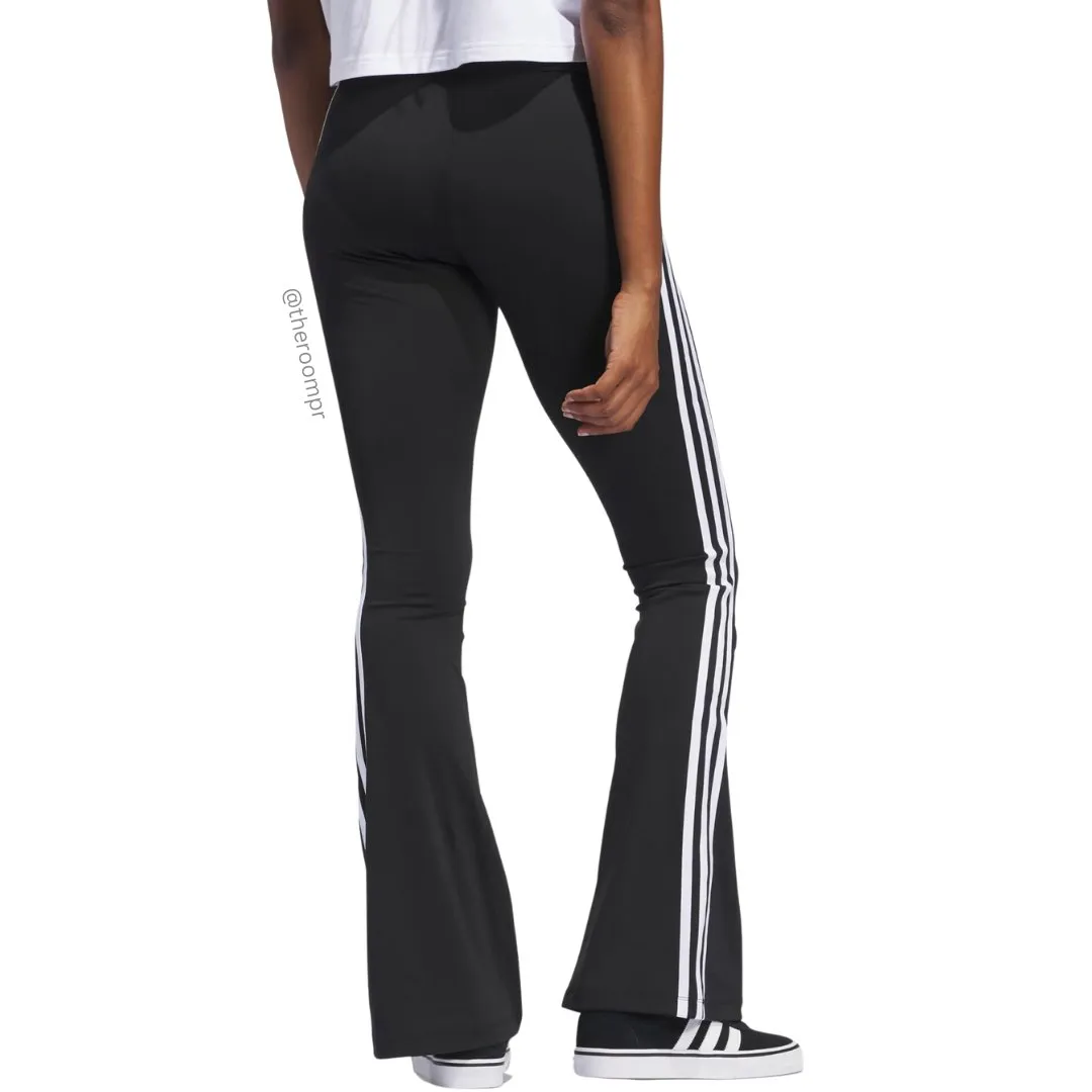 Adidas Women's Lifestyle Flared Pants - Black