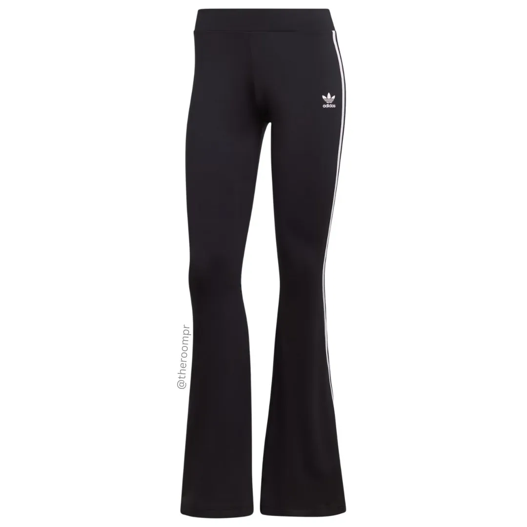Adidas Women's Lifestyle Flared Pants - Black