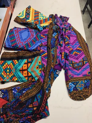 African Summer Aladdin Pants