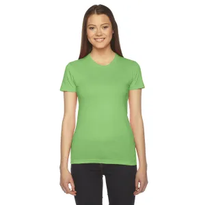 American Apparel Women's Grass Fine Jersey Short-Sleeve T-Shirt