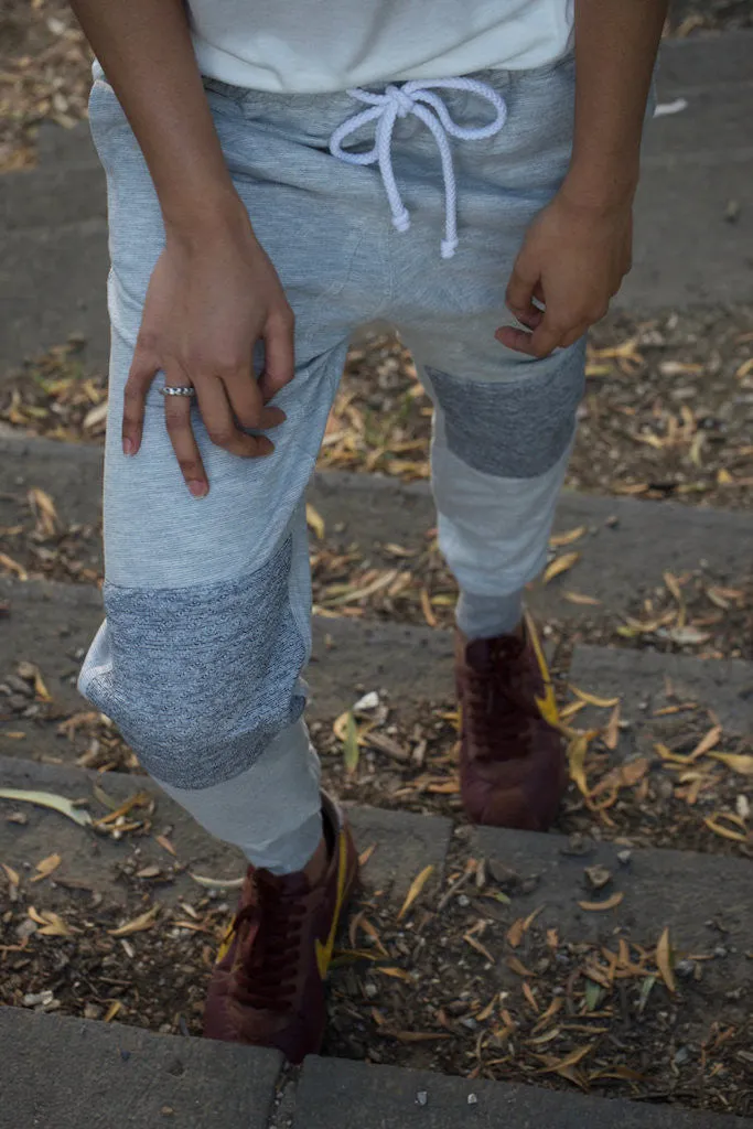 Ash Gray Jogger Pants for Men and Women - Moto