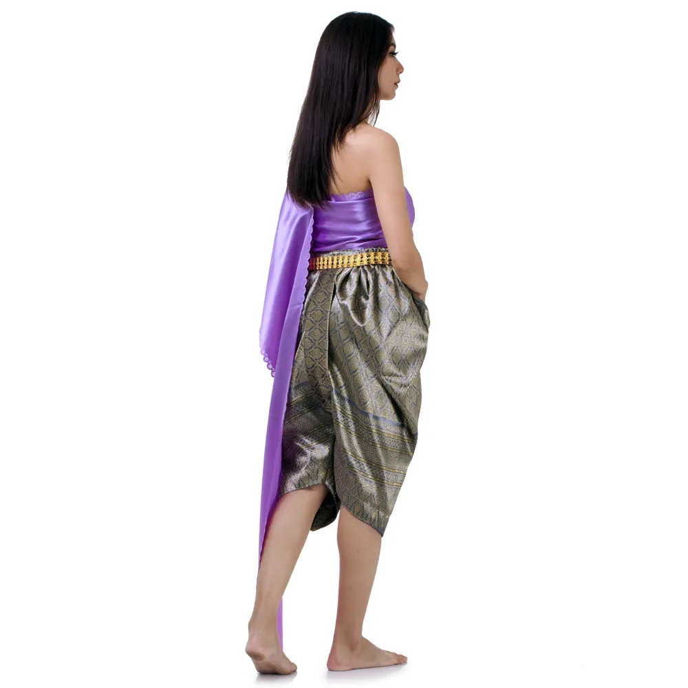 Authentic Chut Thai Women’s Costume Heritage Splendor
