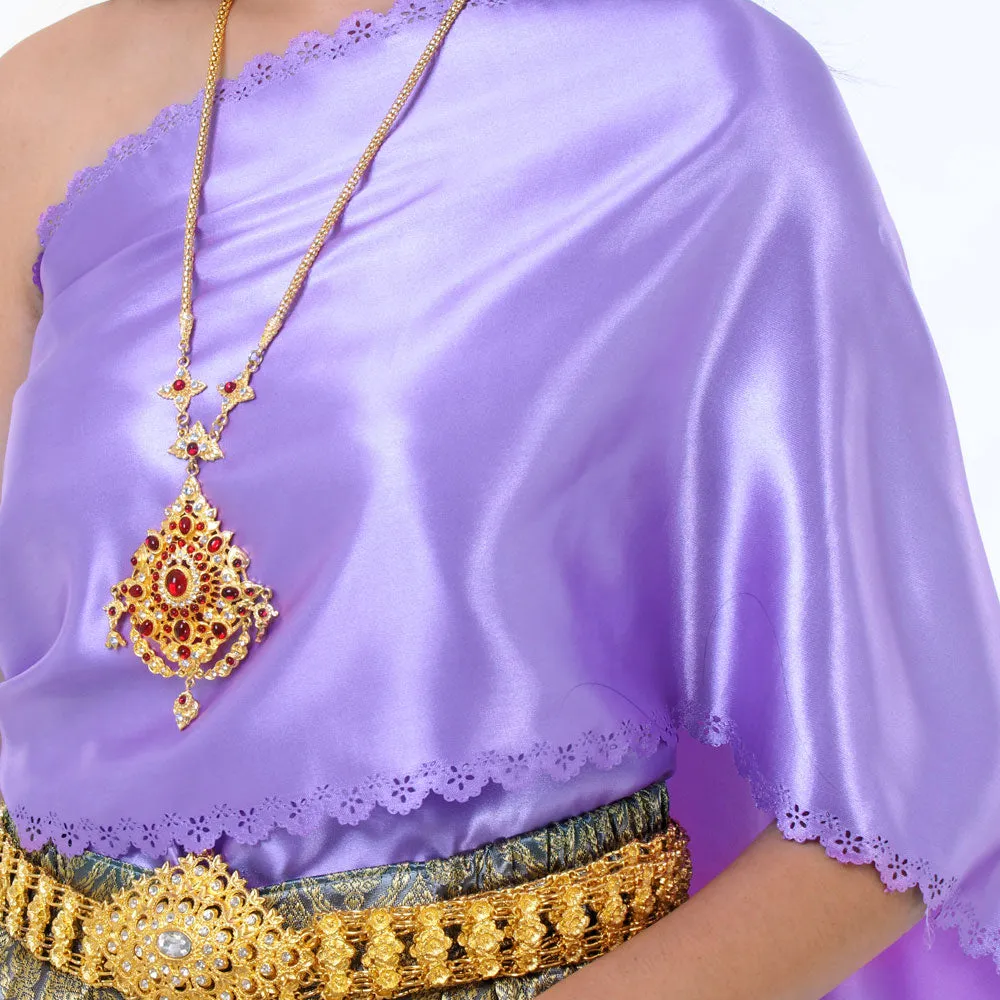 Authentic Chut Thai Women’s Costume Heritage Splendor