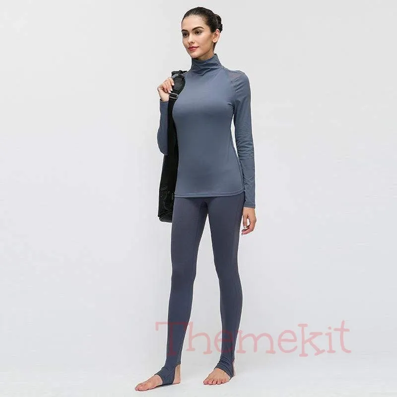 Autumn Skin-friendly Nude Elastic Yoga Clothes