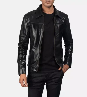Aventail Men's Cow Skin Leather Jacket