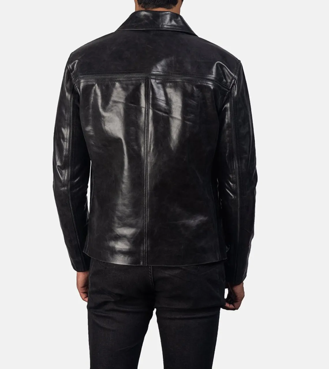 Aventail Men's Cow Skin Leather Jacket