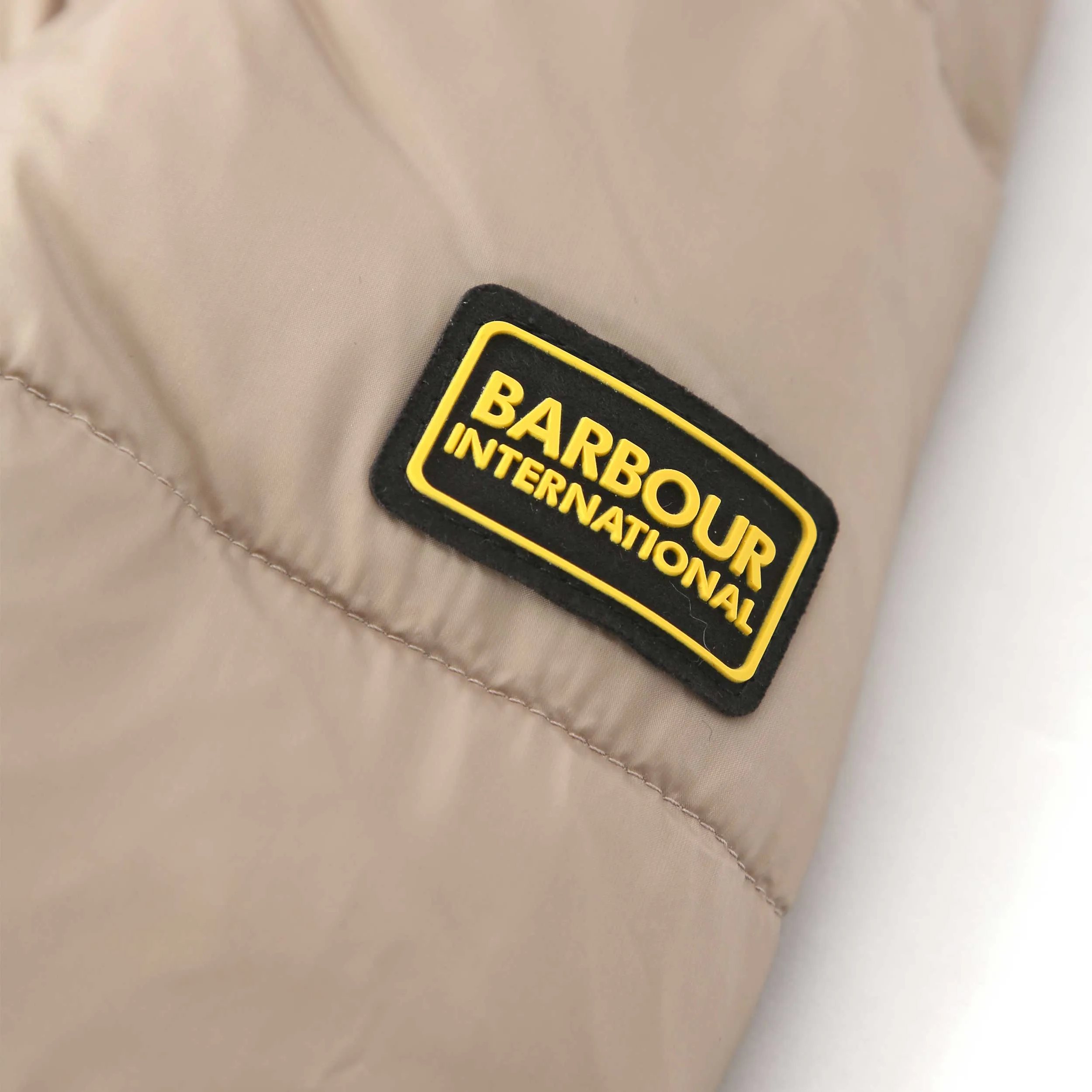 Barbour Island Ladies Quilted Jacket in Light Trench