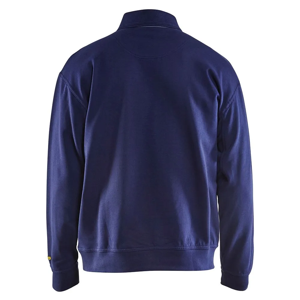 Bl&#xE5;kl&#xE4;der&#x20;3370-1158&#x20;Sweatshirt&#x20;with&#x20;Collar&#x20;-&#x20;Navy
