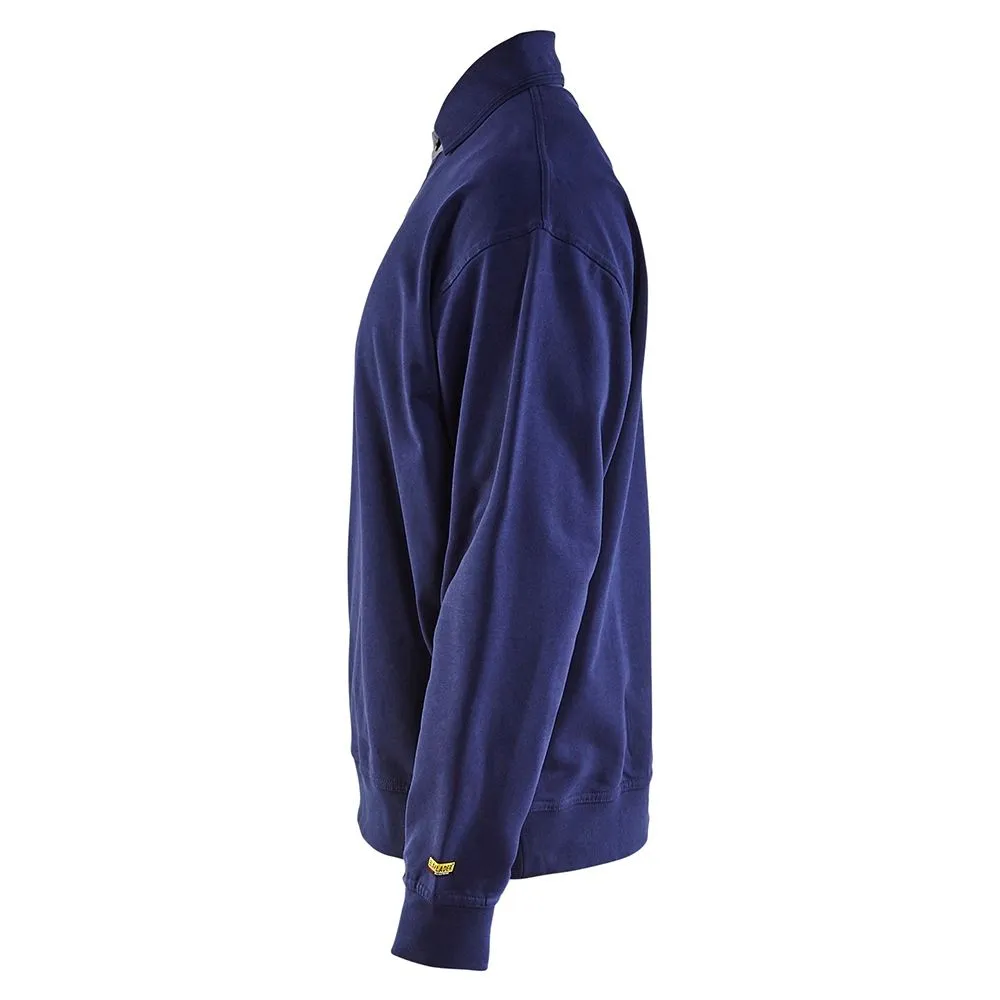 Bl&#xE5;kl&#xE4;der&#x20;3370-1158&#x20;Sweatshirt&#x20;with&#x20;Collar&#x20;-&#x20;Navy