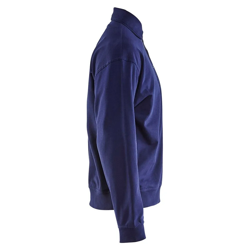 Bl&#xE5;kl&#xE4;der&#x20;3370-1158&#x20;Sweatshirt&#x20;with&#x20;Collar&#x20;-&#x20;Navy