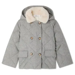 Bonpoint Modesty Double-Breasted Down Jacket