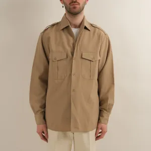 CAMP COLLAR SAFARI SHIRT