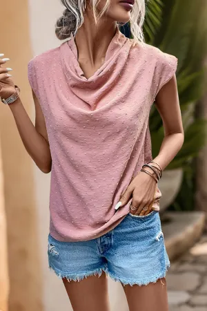 Casual Solid Color Fur Ball Scarf Collar Blouses