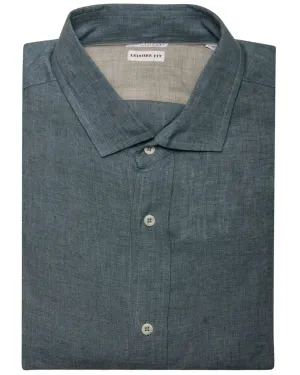 Celeste Linen Sport Shirt