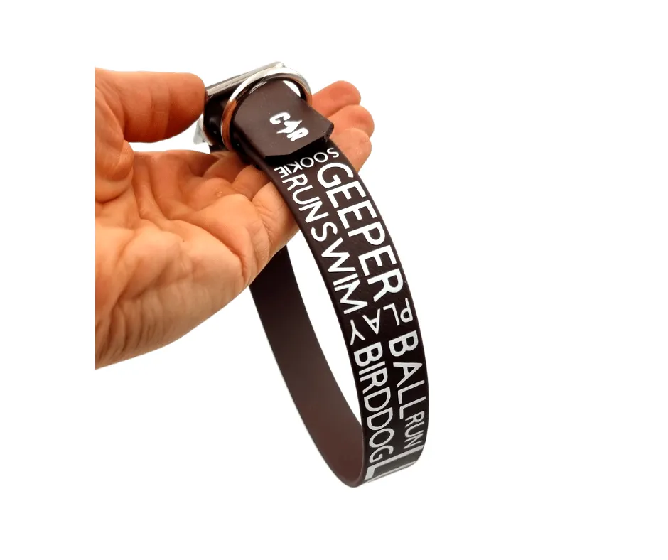 Collar & Ruff Biothane Print Dogology Collars