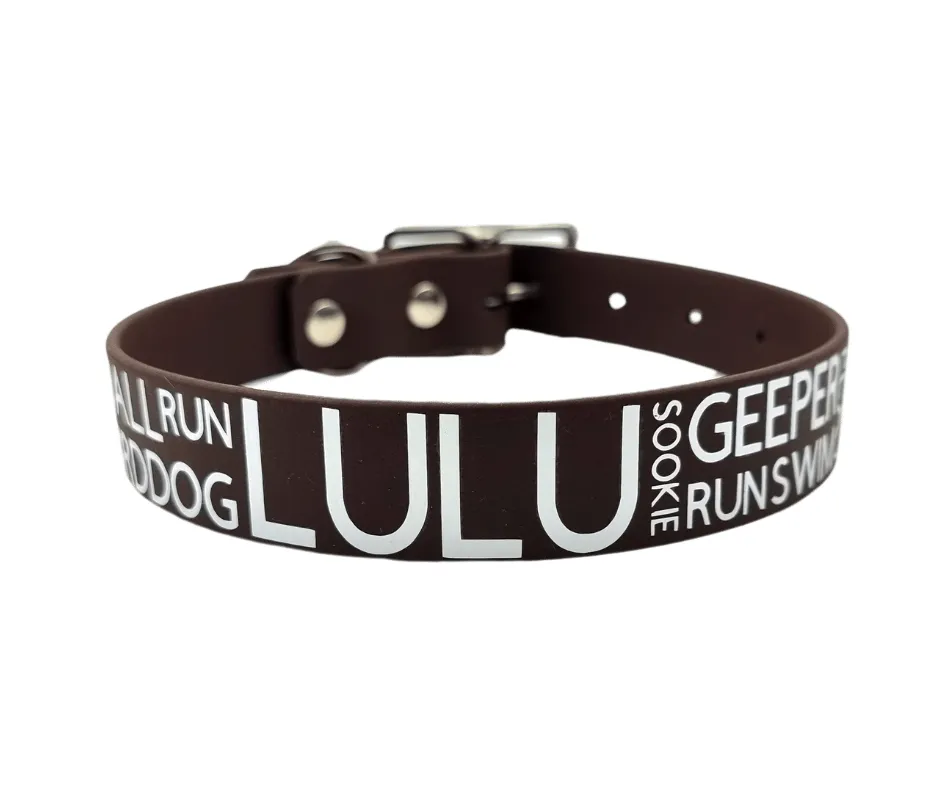 Collar & Ruff Biothane Print Dogology Collars