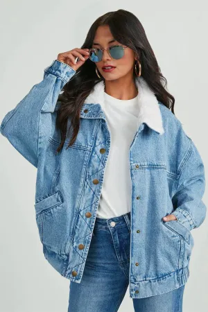 DJ0403 Oversized Denim Jacket