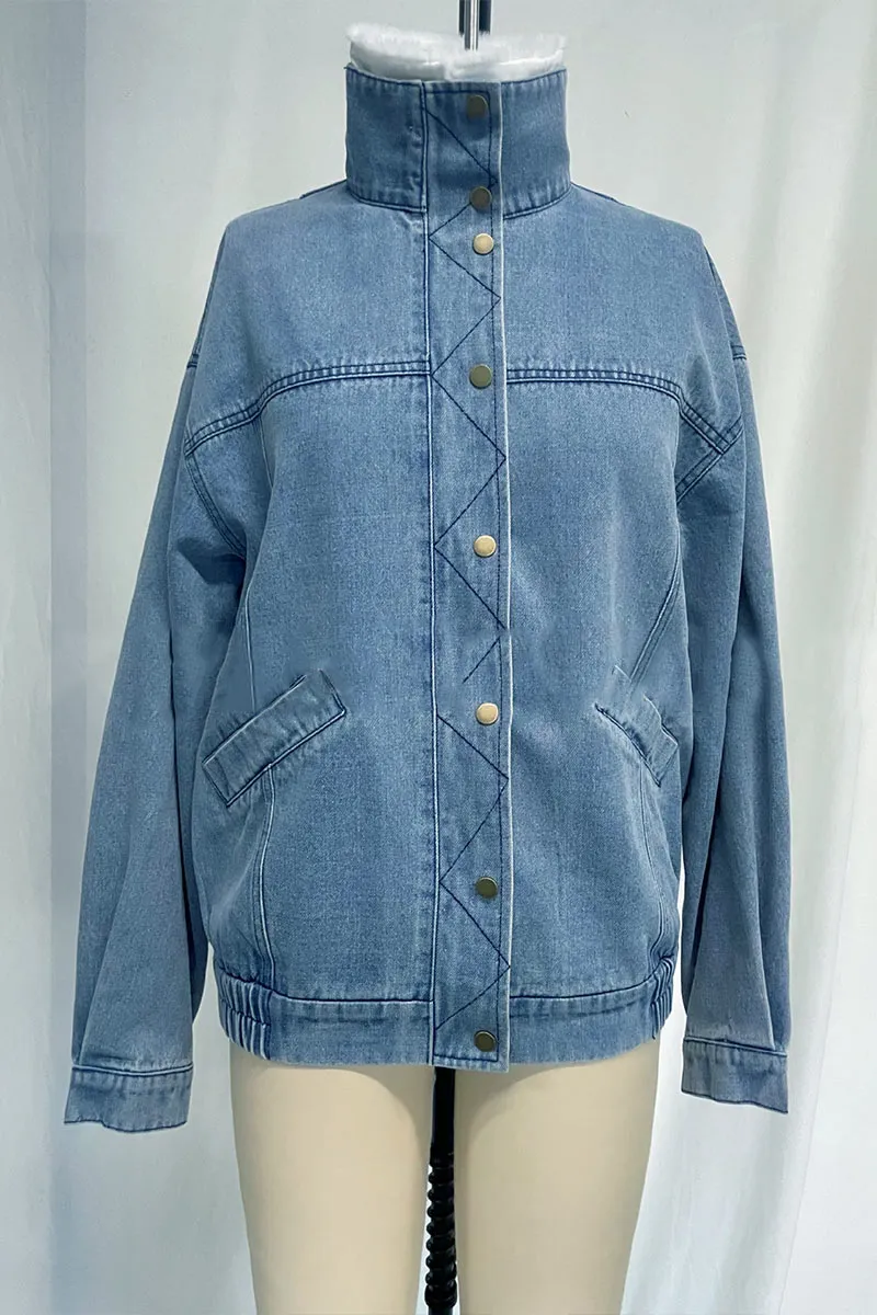 DJ0403 Oversized Denim Jacket