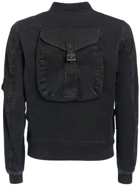 Dolce&amp;Gabbana   Garment-dyed stretch cotton blouson 