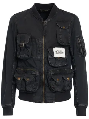 Dolce&amp;Gabbana   Garment-dyed stretch cotton blouson 