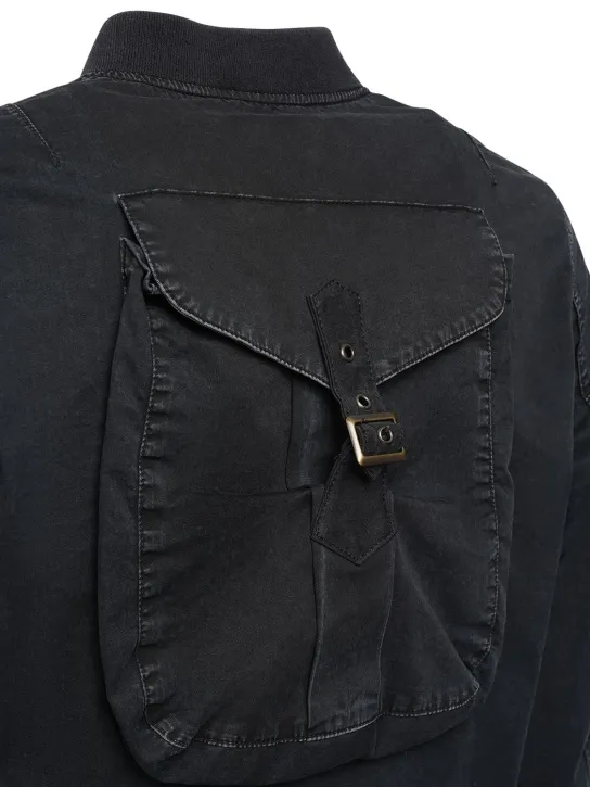 Dolce&amp;Gabbana   Garment-dyed stretch cotton blouson 