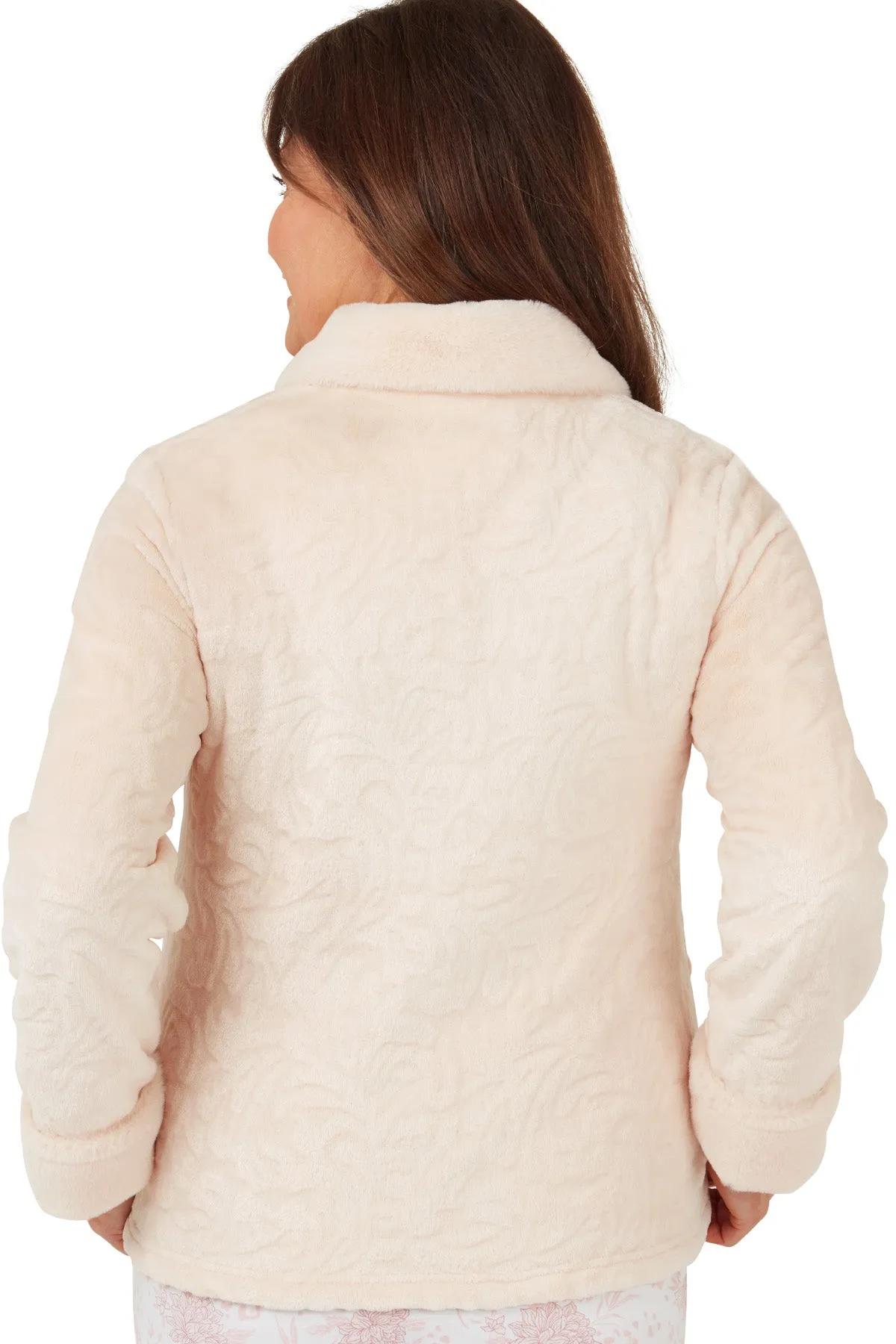 Farrah Luxury Faux Fur & Fleece Bedjacket