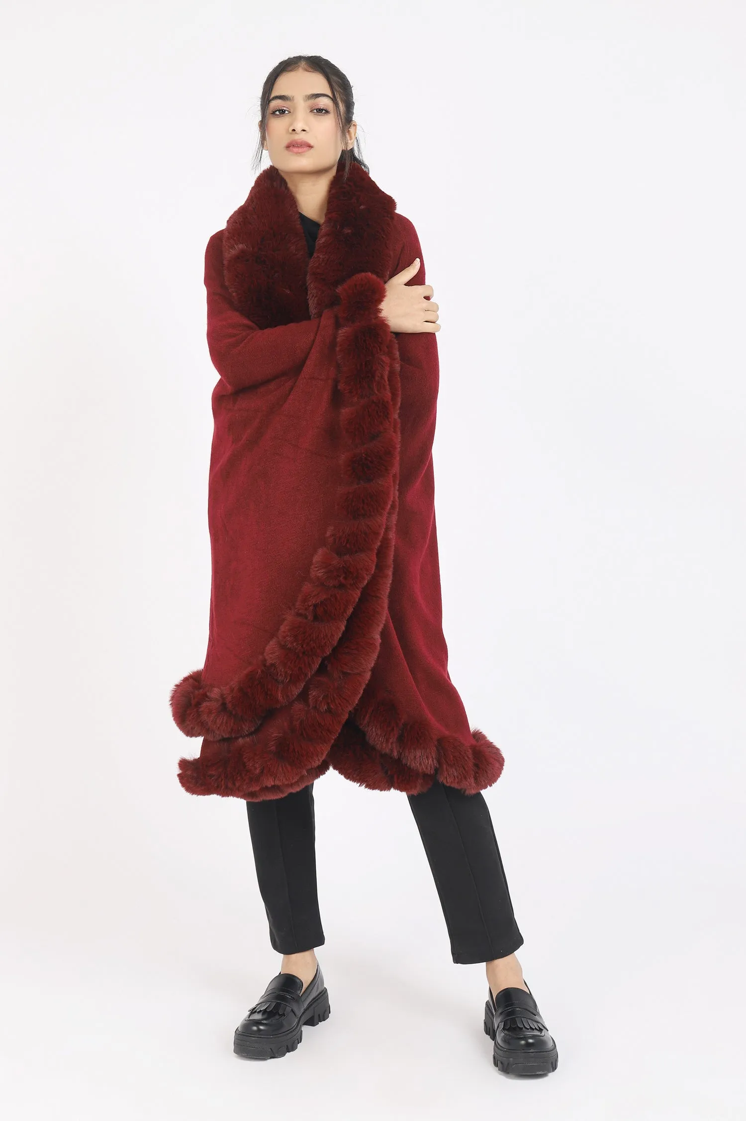 FUR CAPE-WINE
