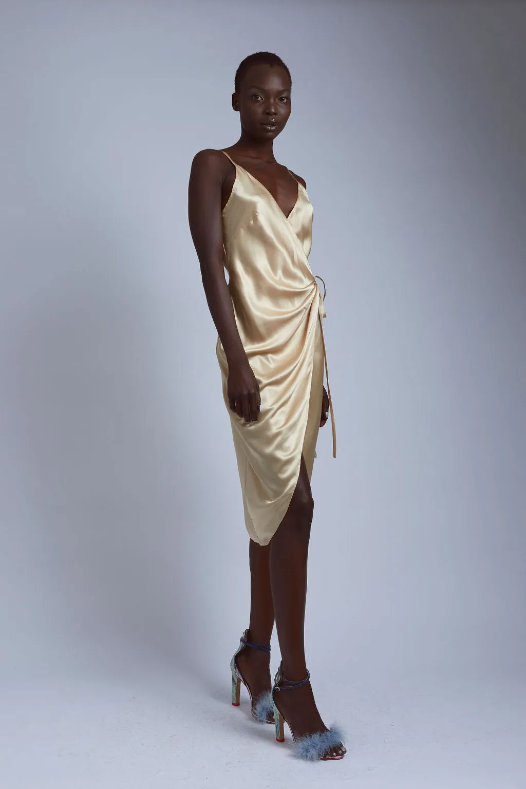Gold Silky Wrap