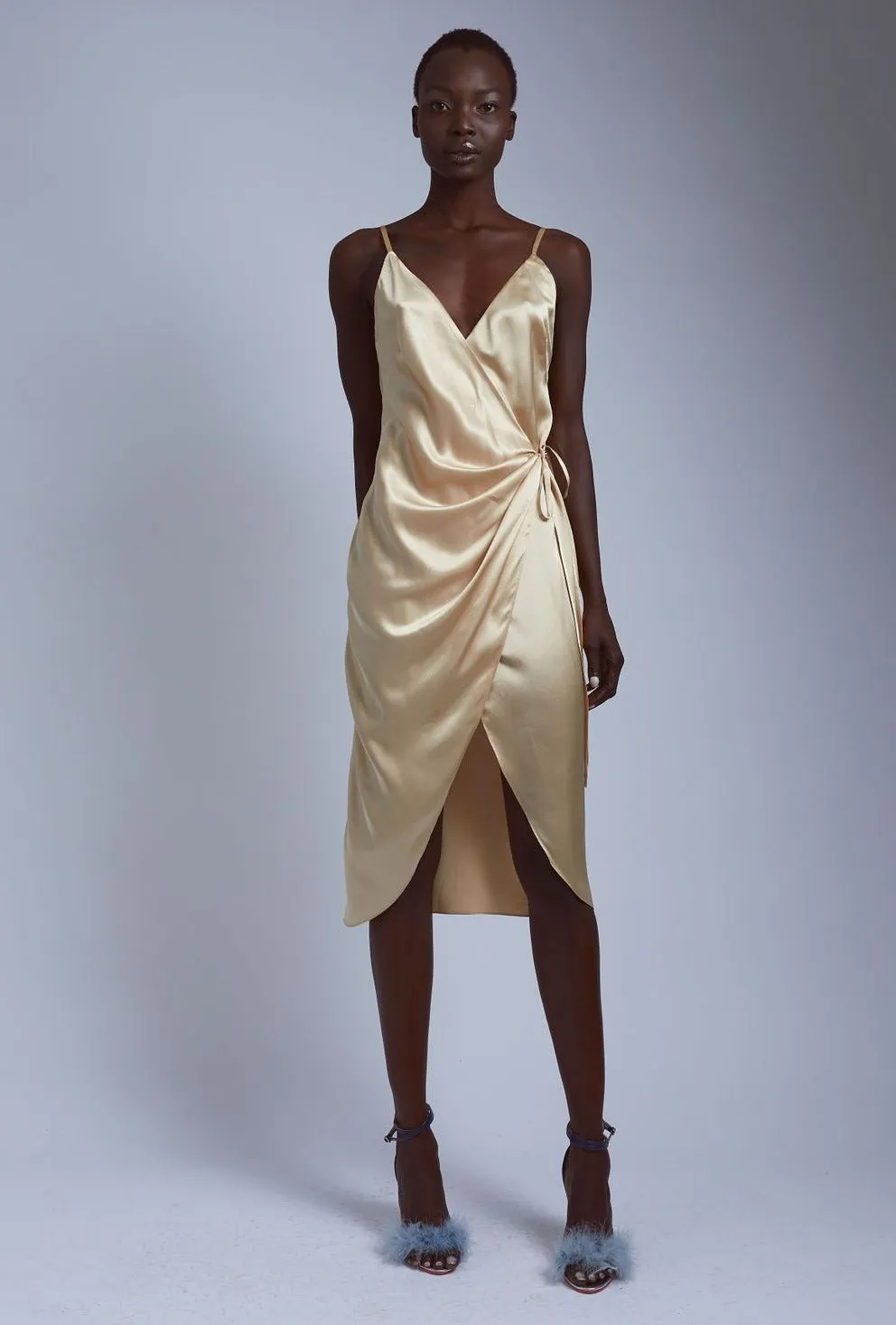 Gold Silky Wrap