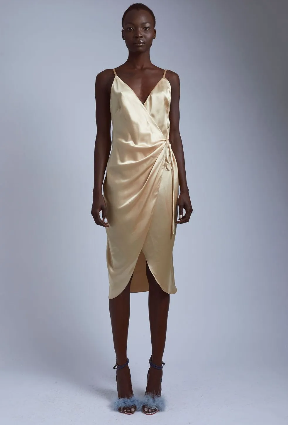 Gold Silky Wrap