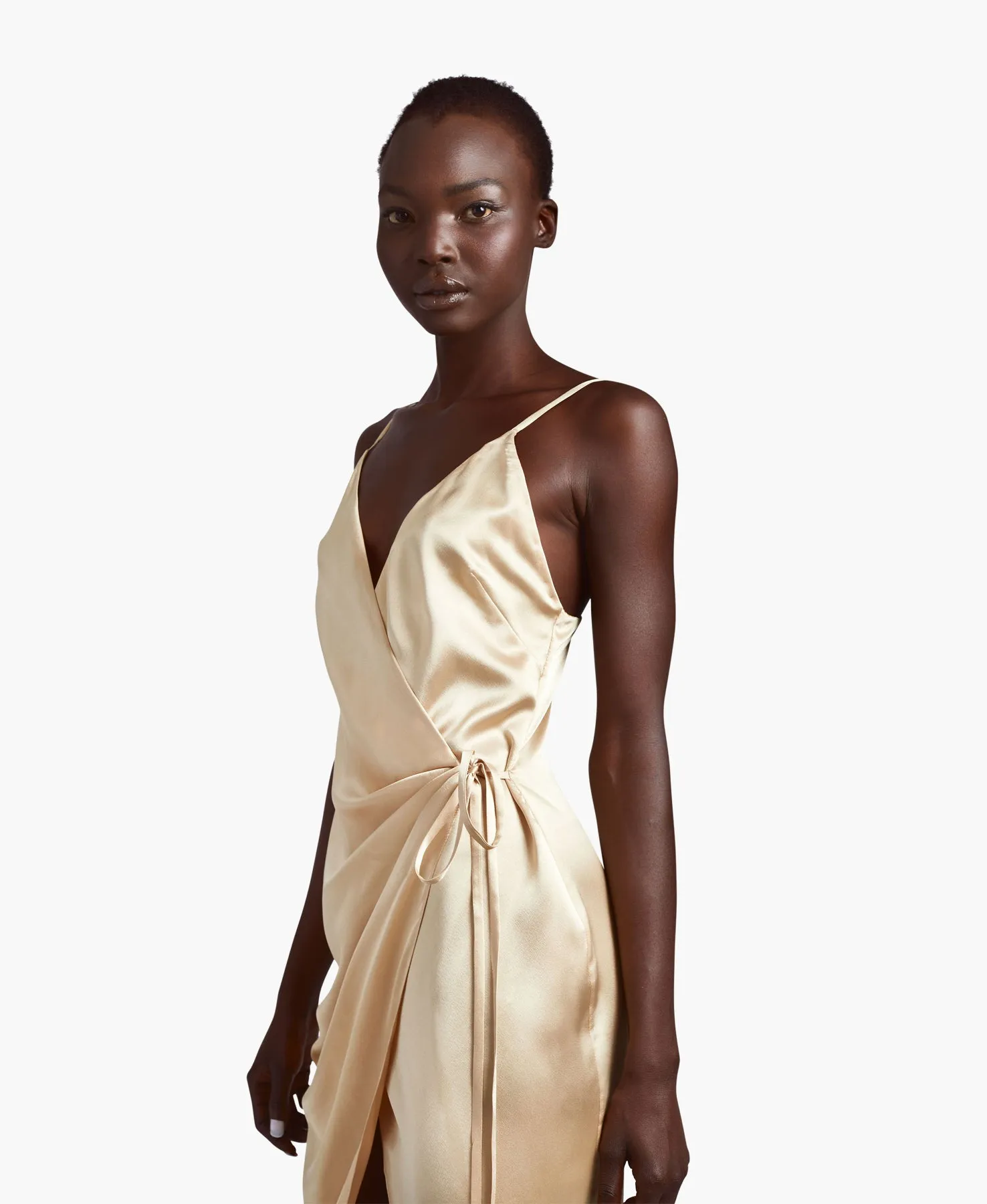 Gold Silky Wrap