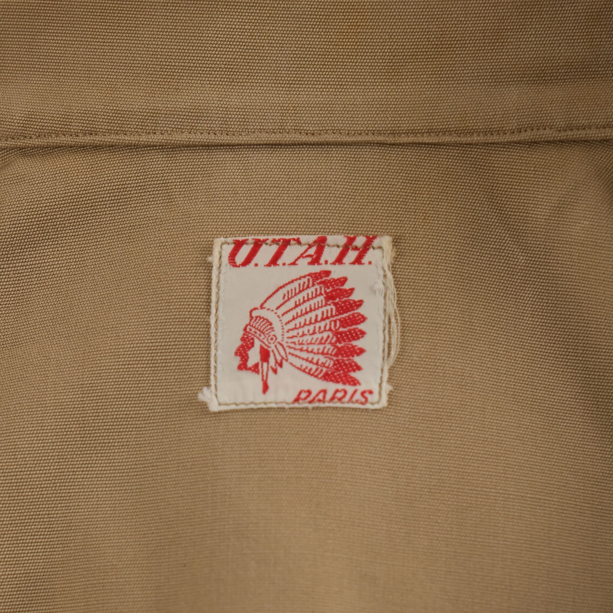 HEAVY CAMP COLLAR SAFARI SHIRT