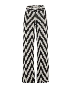 Herringbone Crochet Pant
