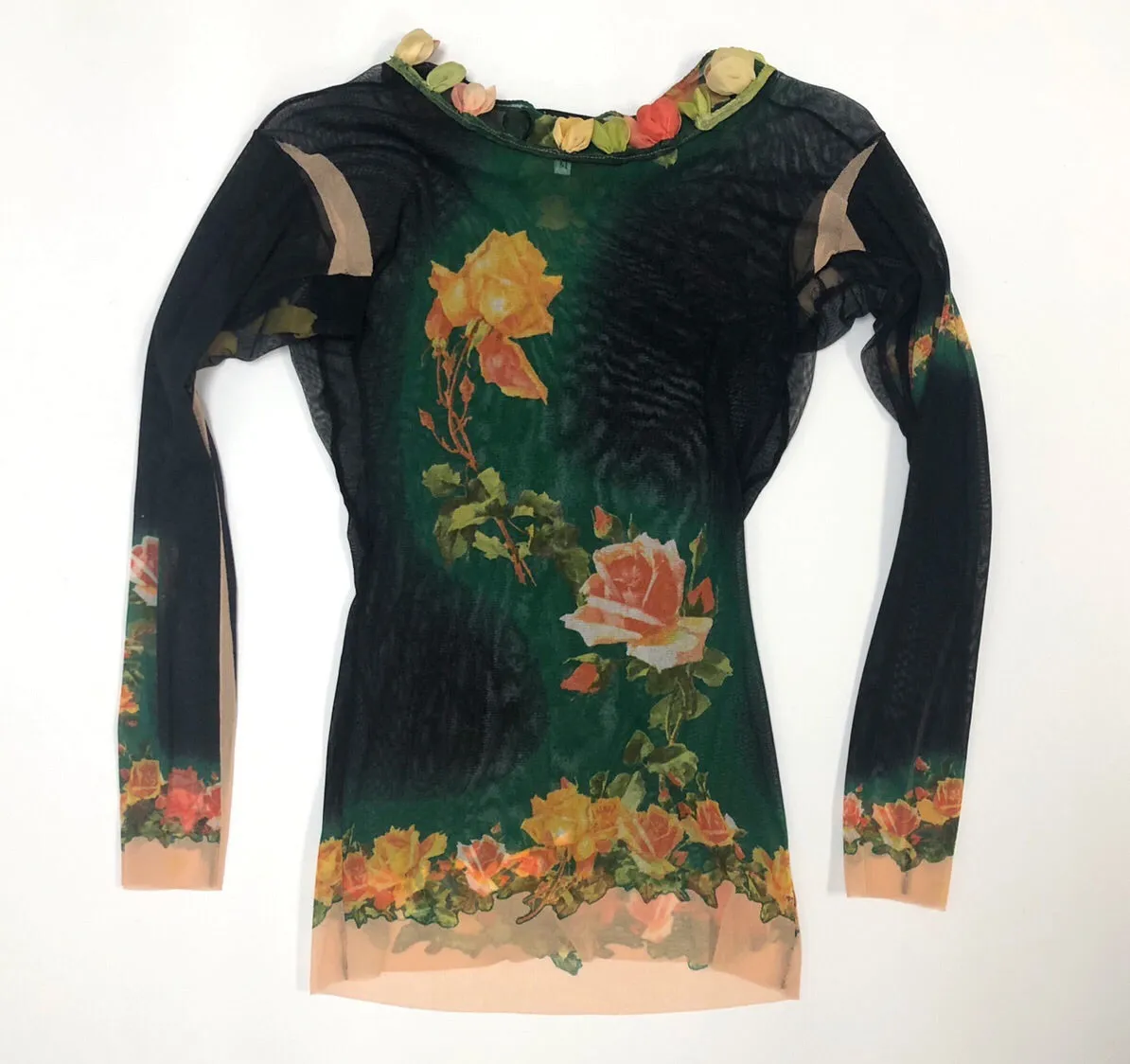 Jean Paul Gaultier Floral Top