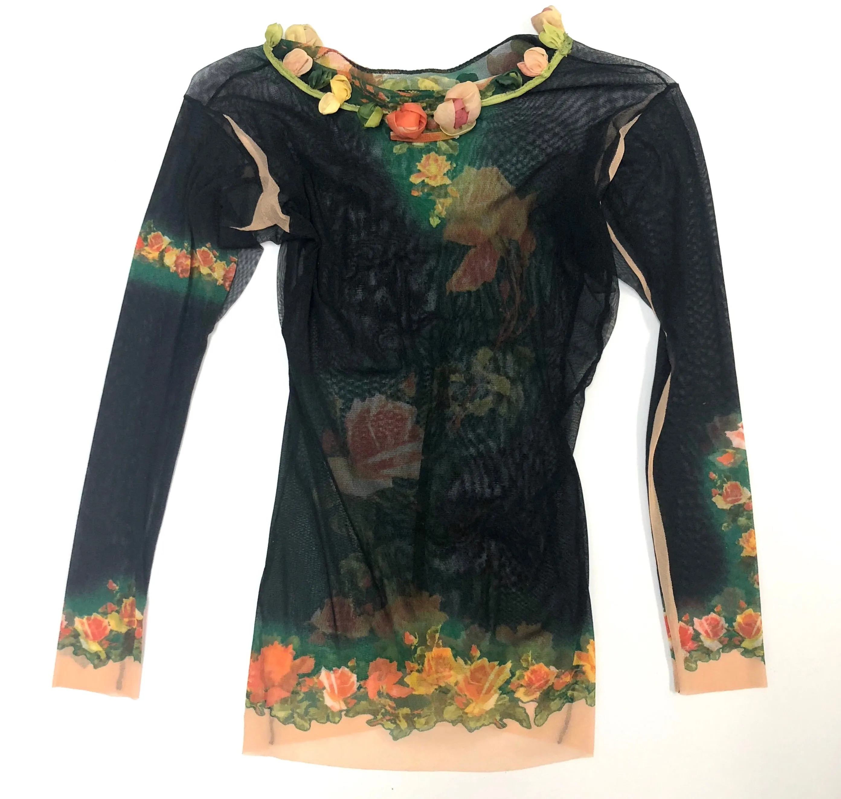 Jean Paul Gaultier Floral Top