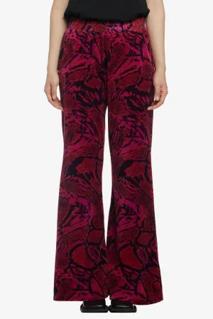 JUICY PSYSNAKE FLARED SWEATPANTS