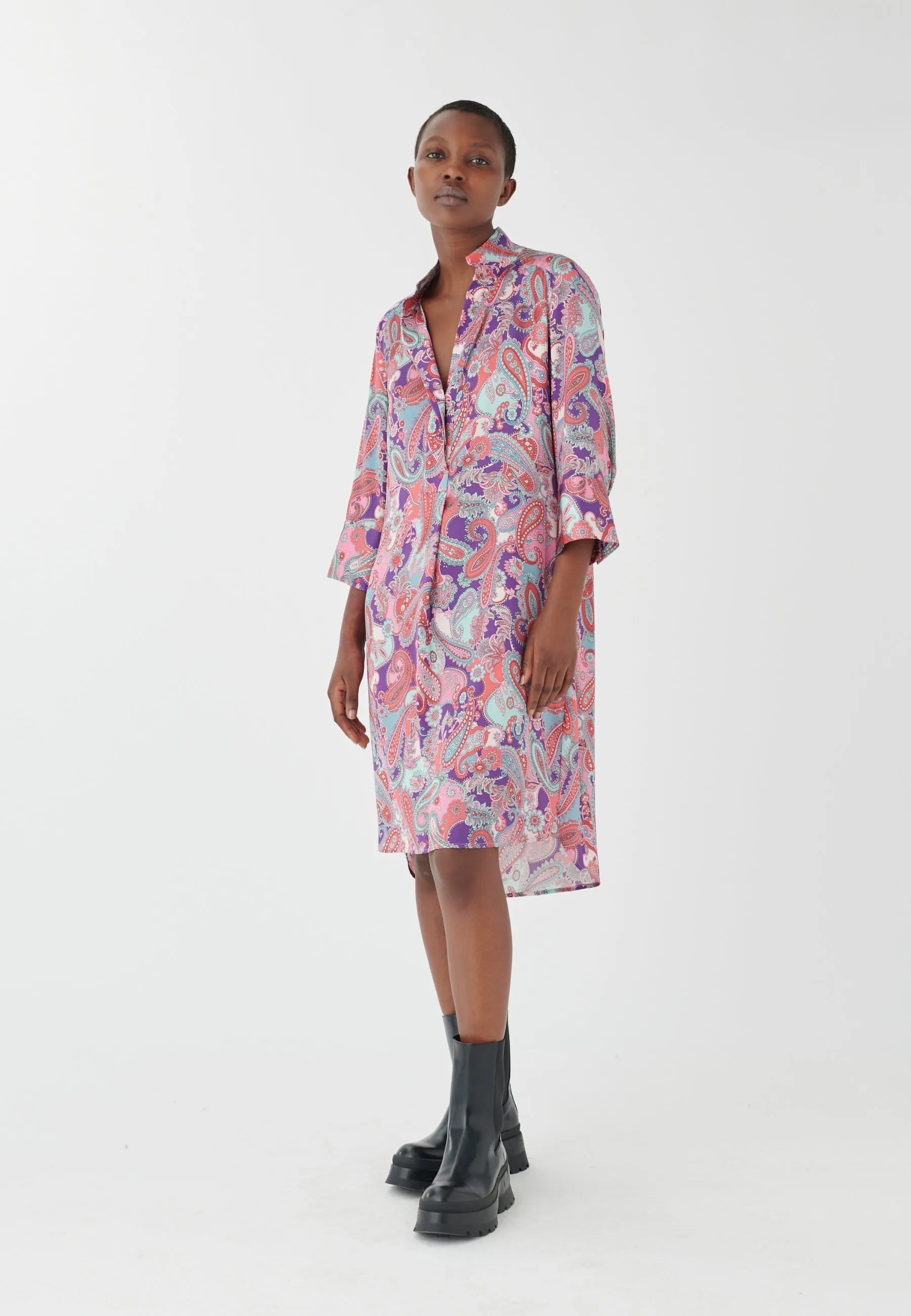 Kamille-Paisley Violet