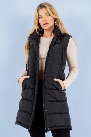 Klayton Long Puffer Vest BESTSELLER