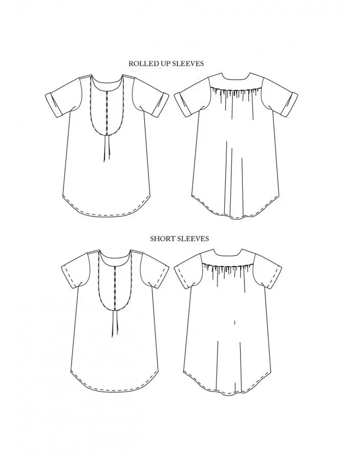 MERCHANT AND MILLS • The Dress Shirt Sewing Pattern