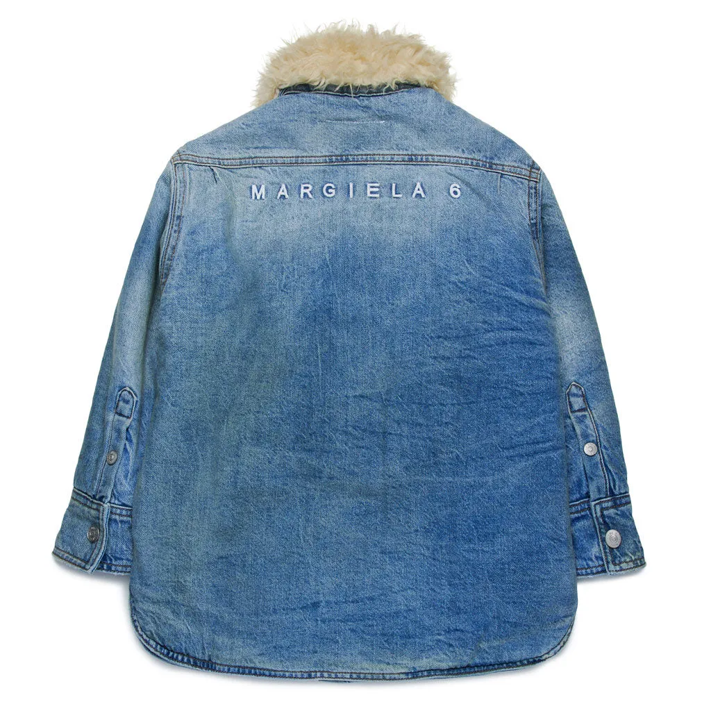 MM6 Kids Denim Overshirt