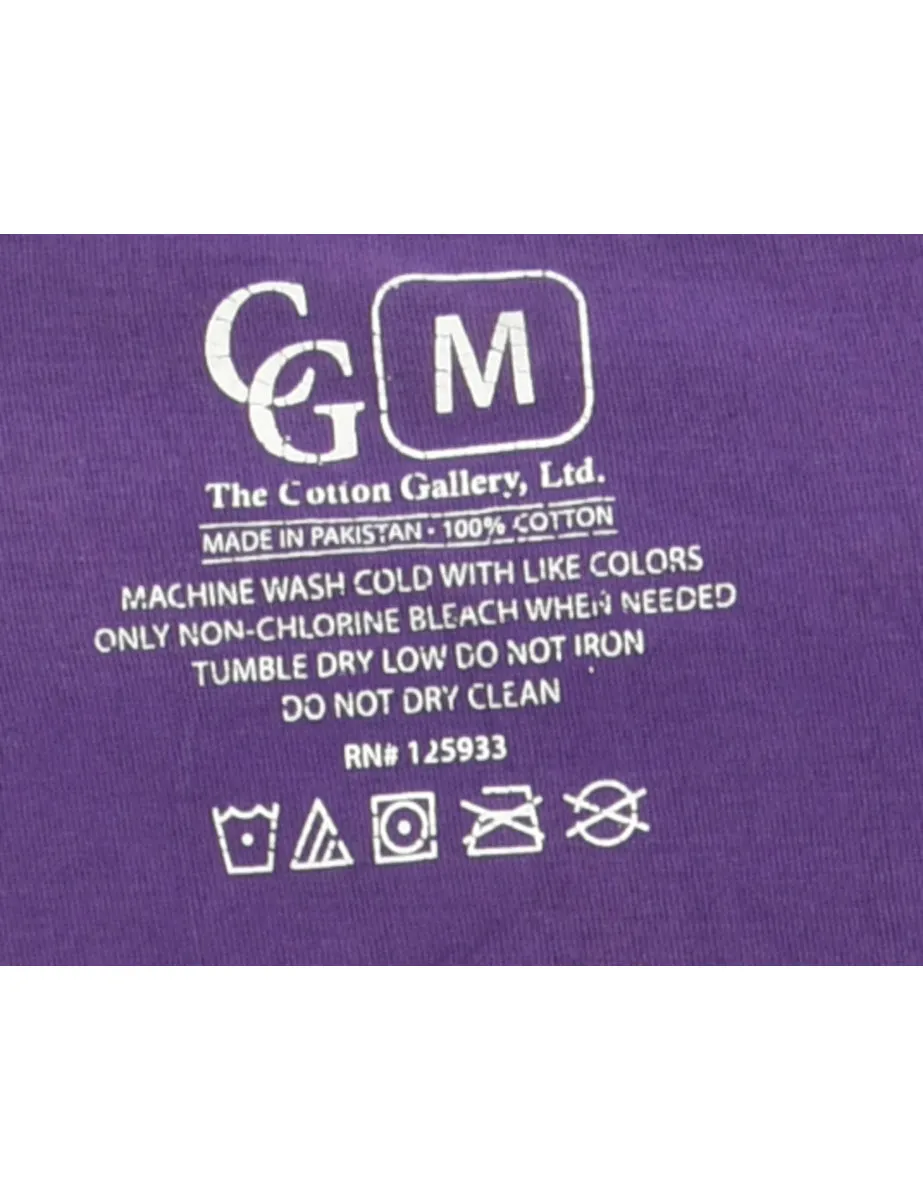 Northern Iowa Printed T-shirt - L