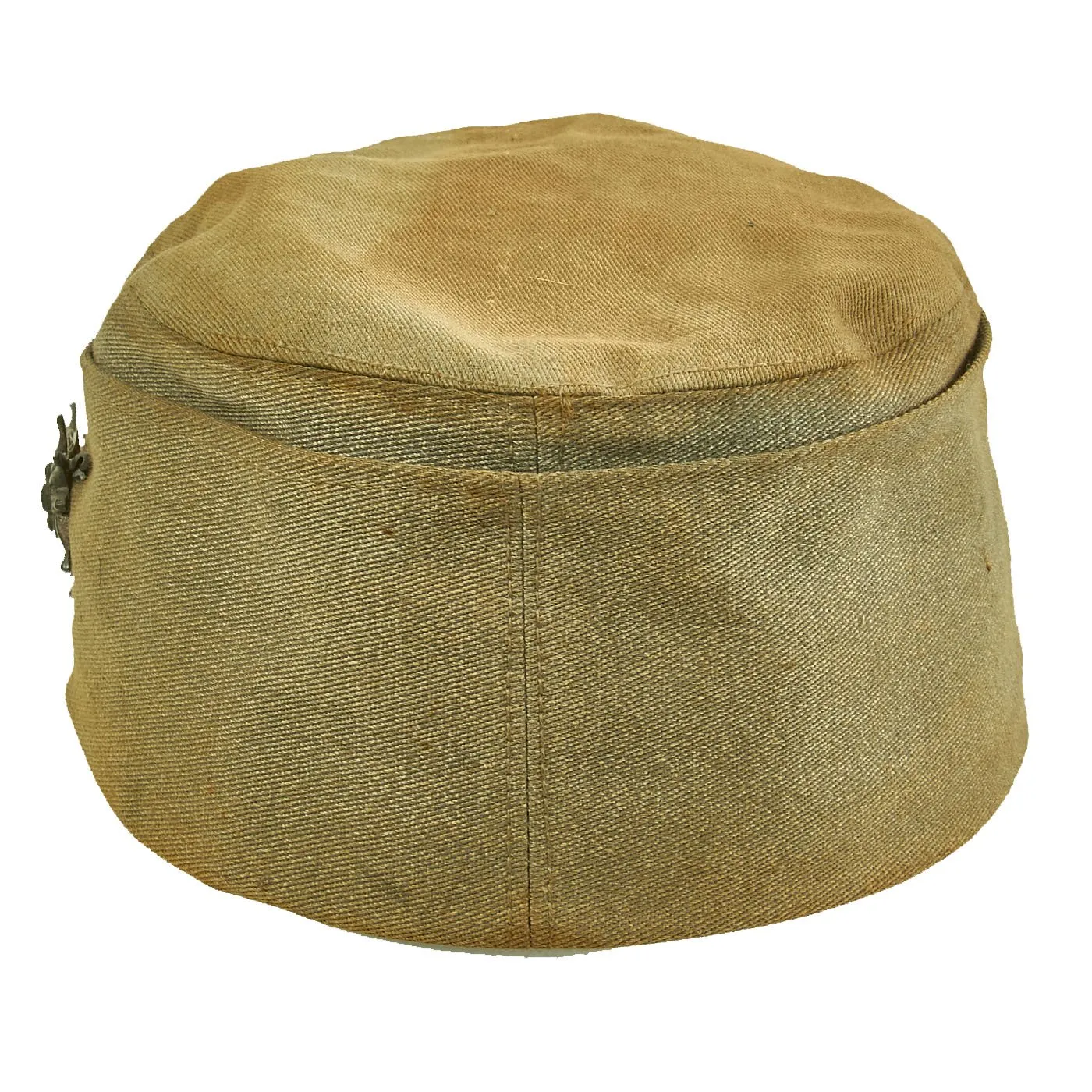 Original Austrian WWI Mountain Infantry Officer M1915 Field Cap with Edelweiss Pin - Landesschützen