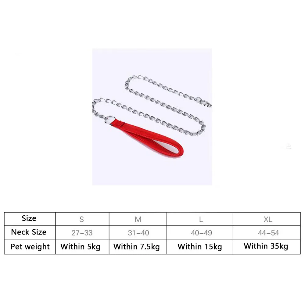 PAWS ASIA Suppliers Custom Waterproof Long Luxury Dog Leash Chain With Collar Set