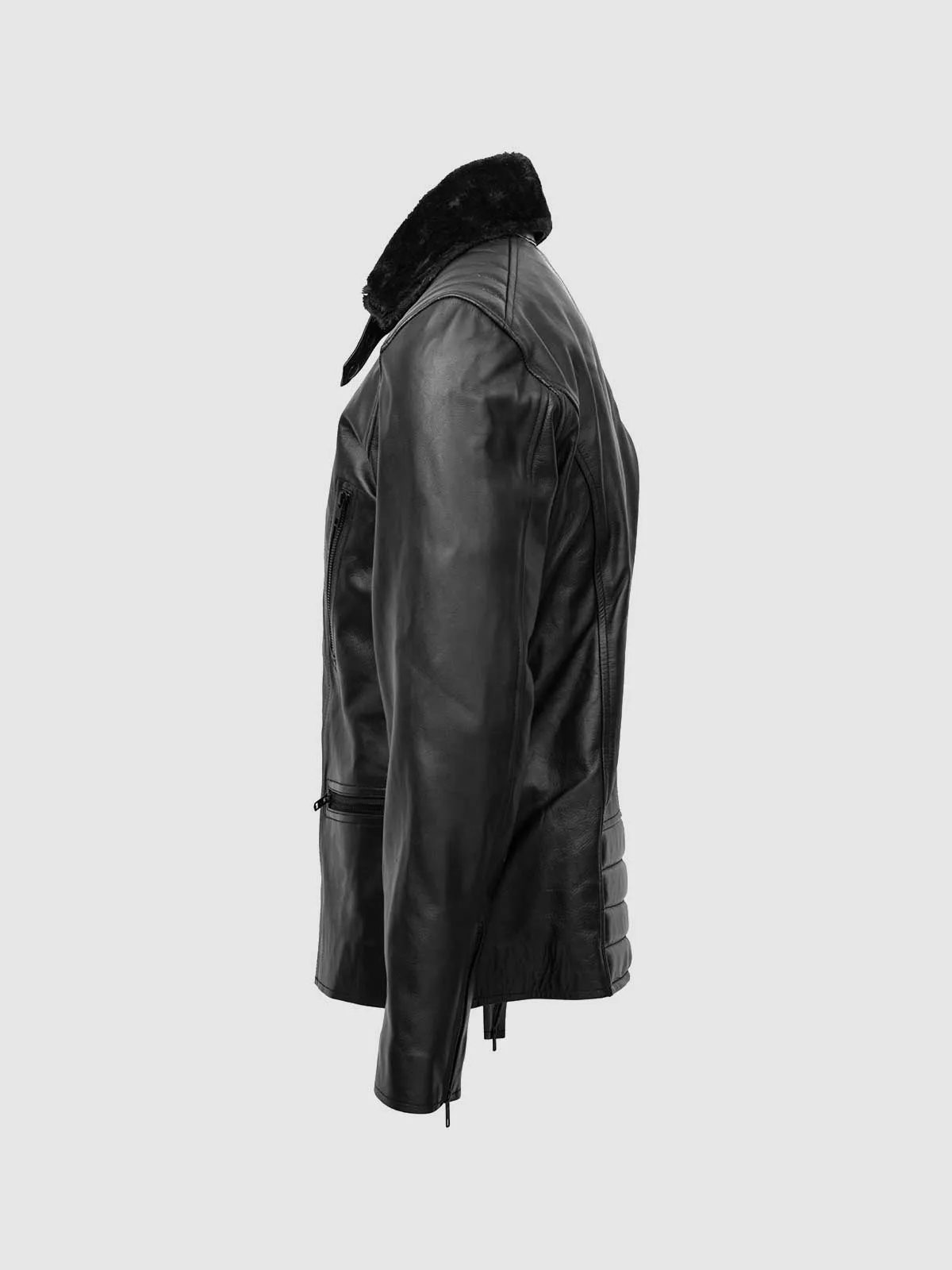 Removable Fur Collar Jacket